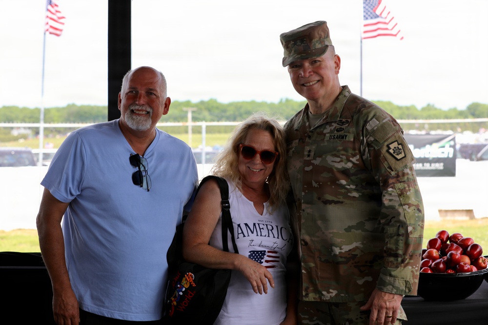 PA national guard attends NASCAR at poconos