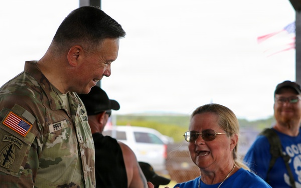 PA national guard attends NASCAR at poconos