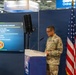 U.S. Army Europe and Africa air defenders deliver remarks at EUROSATORY 2026