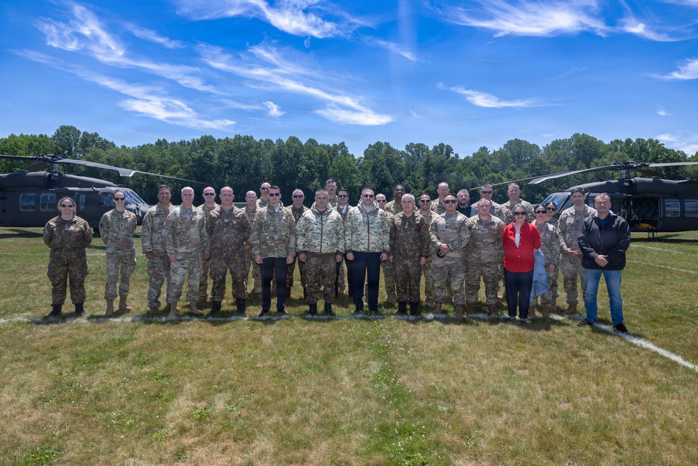 SPP partners orientation helicopter flight