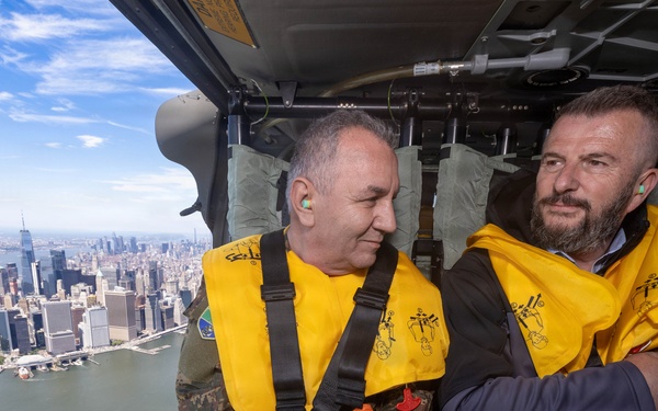 SPP partners orientation helicopter flight