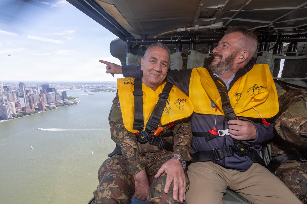 SPP partners orientation helicopter flight