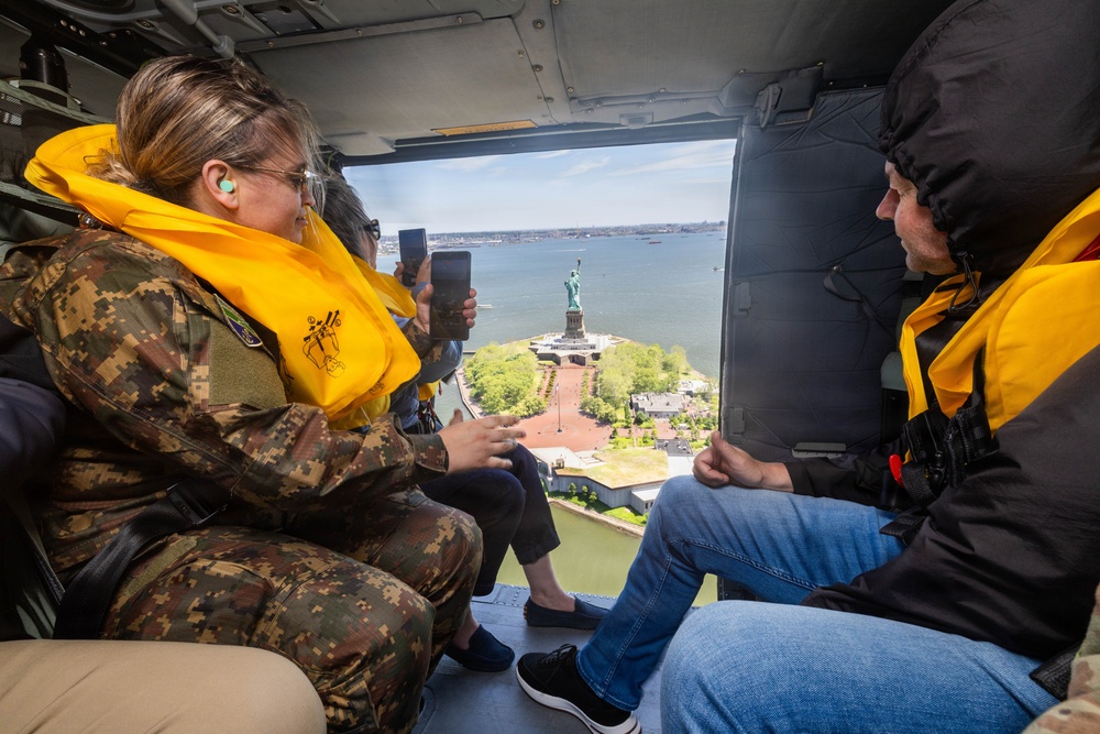 SPP partners orientation helicopter flight