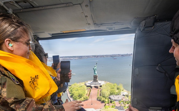 SPP partners orientation helicopter flight