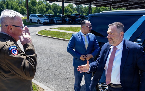 Albania Minister of Defence meets with NJEDA-OSDI’s