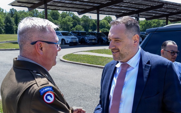 Albania Minister of Defence meets with NJEDA-OSDI’s