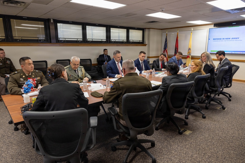 Albania Minister of Defence meets with NJEDA-OSDI’s