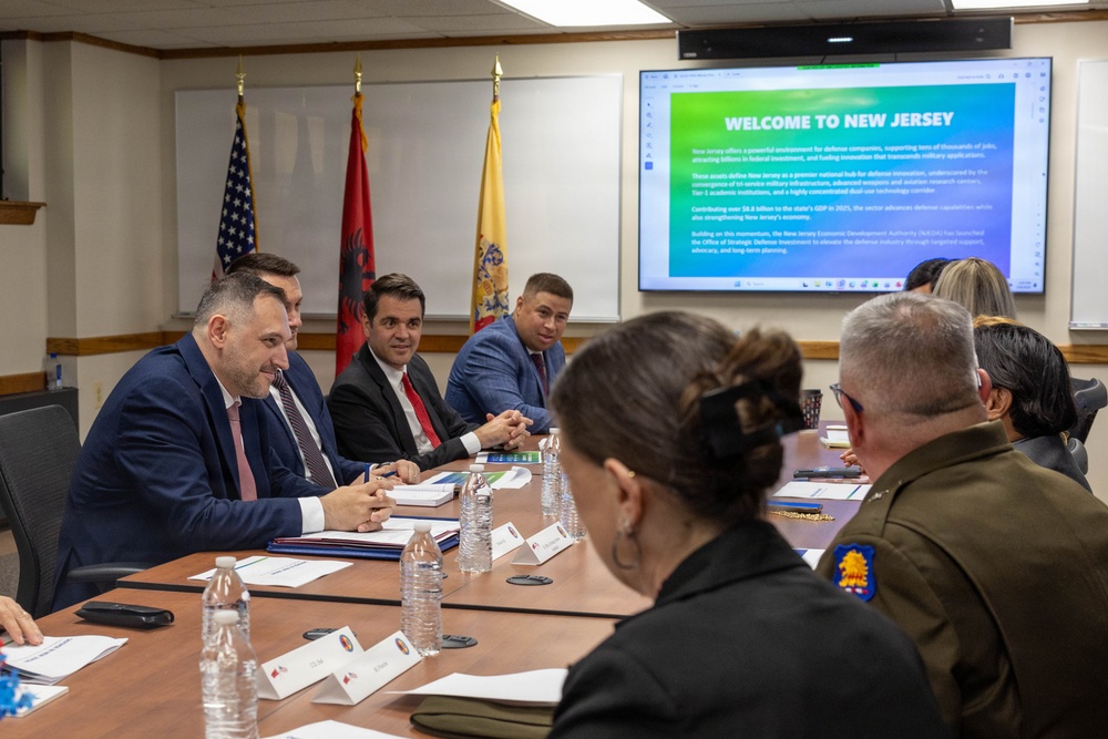 Albania Minister of Defence meets with NJEDA-OSDI’s