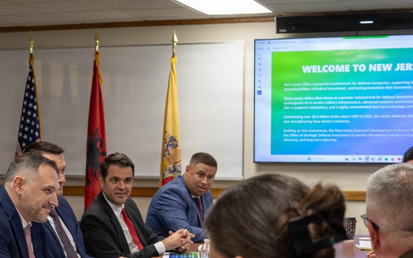 Albania Minister of Defence meets with NJEDA-OSDI’s