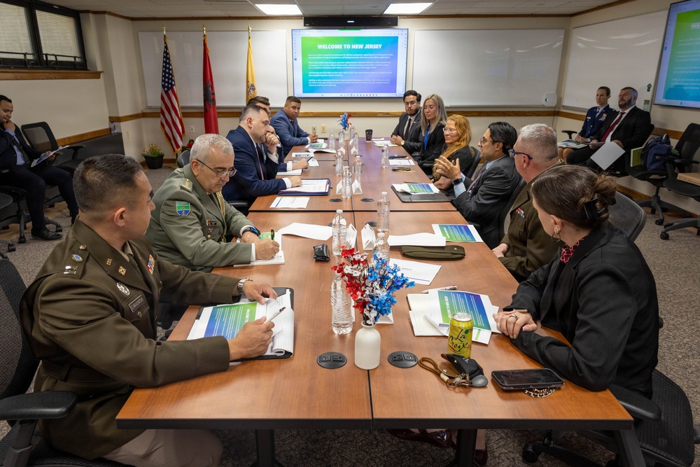 Albania Minister of Defence meets with NJEDA-OSDI’s