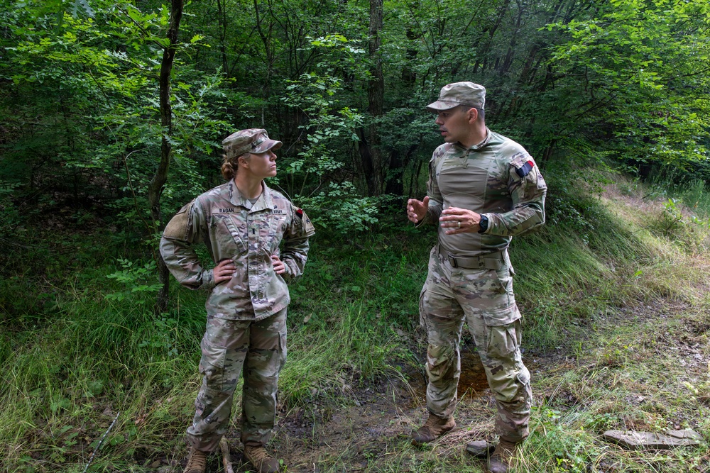 571st Combat Engineer Company conducts firebreak mission in Bulgaria