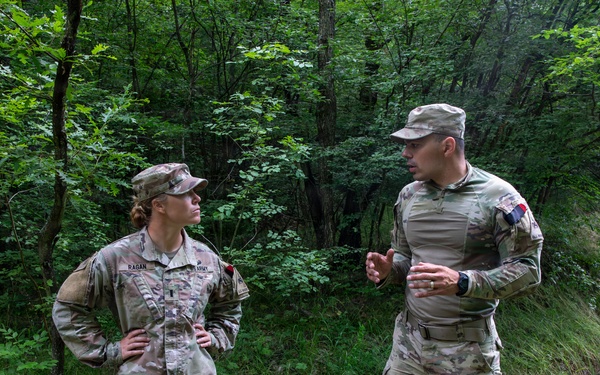 571st Combat Engineer Company conducts firebreak mission in Bulgaria