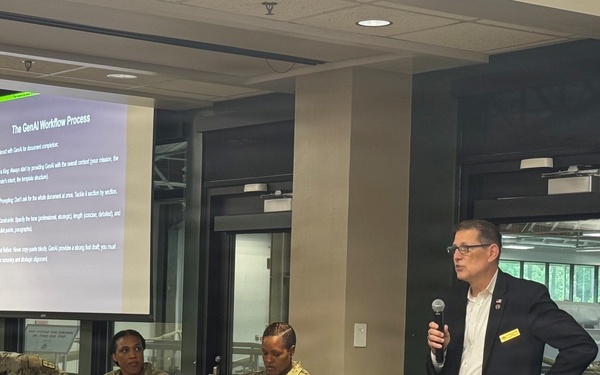 Fort Lee leaders explore AI as a force multiplier during strategic offsite workshop