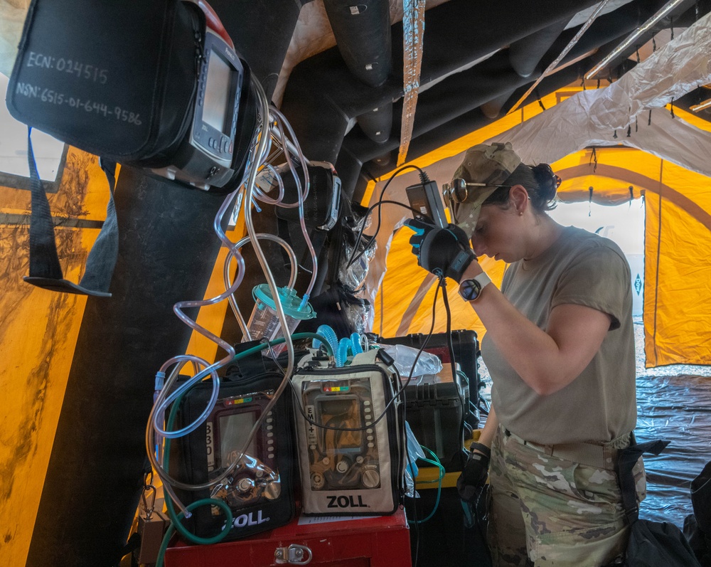 105th MDG and 105th CS participate in training exercise