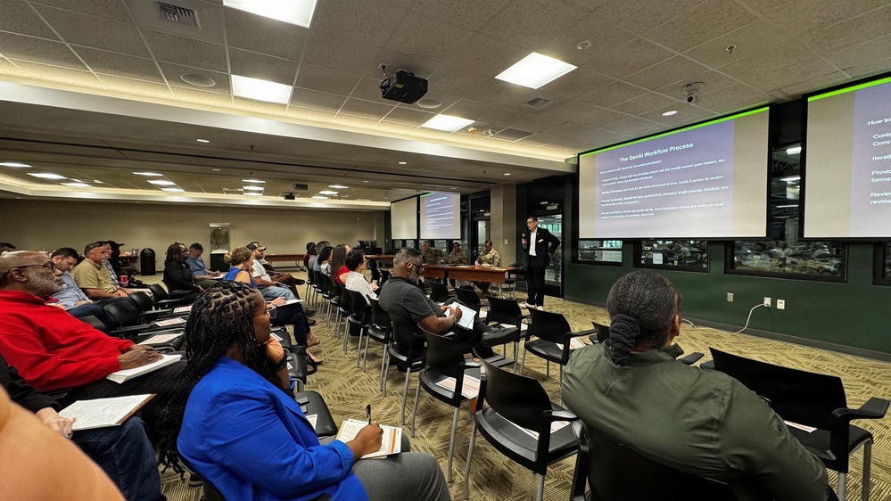 Fort Lee leaders explore AI as a force multiplier during strategic offsite workshop