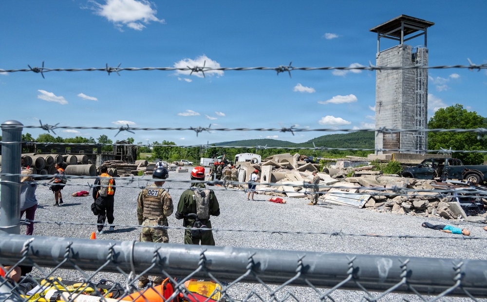 105th MDG and 105th CS participate in training exercise