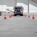 Fire truck driving course