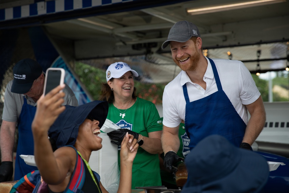 Prince Harry Serves Lunch and Warmth at Warrior Games 2026
