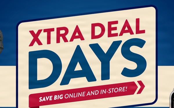 Army &amp; Air Force Exchange Service’s Xtra Deal Days Bring Four Days of Big-Brand Savings to Military Shoppers