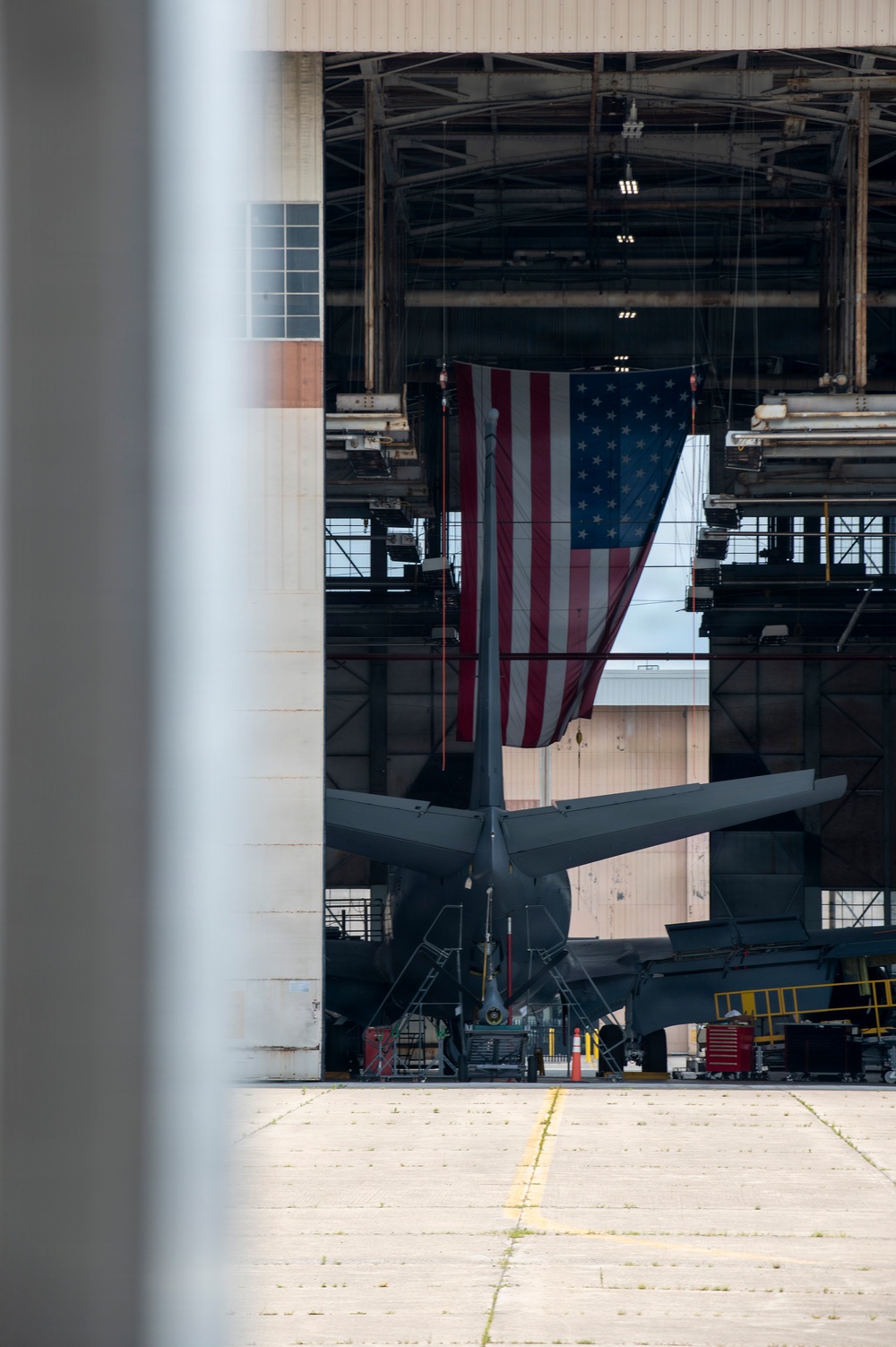 Aerospace maintainers at work
