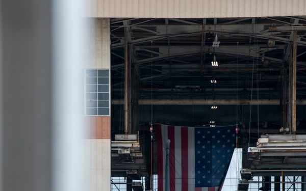 Aerospace maintainers at work