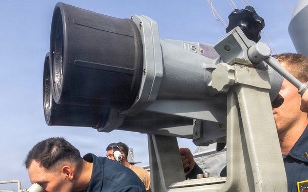 Higgins Conducts Vessel of Interest Monitoring Operations