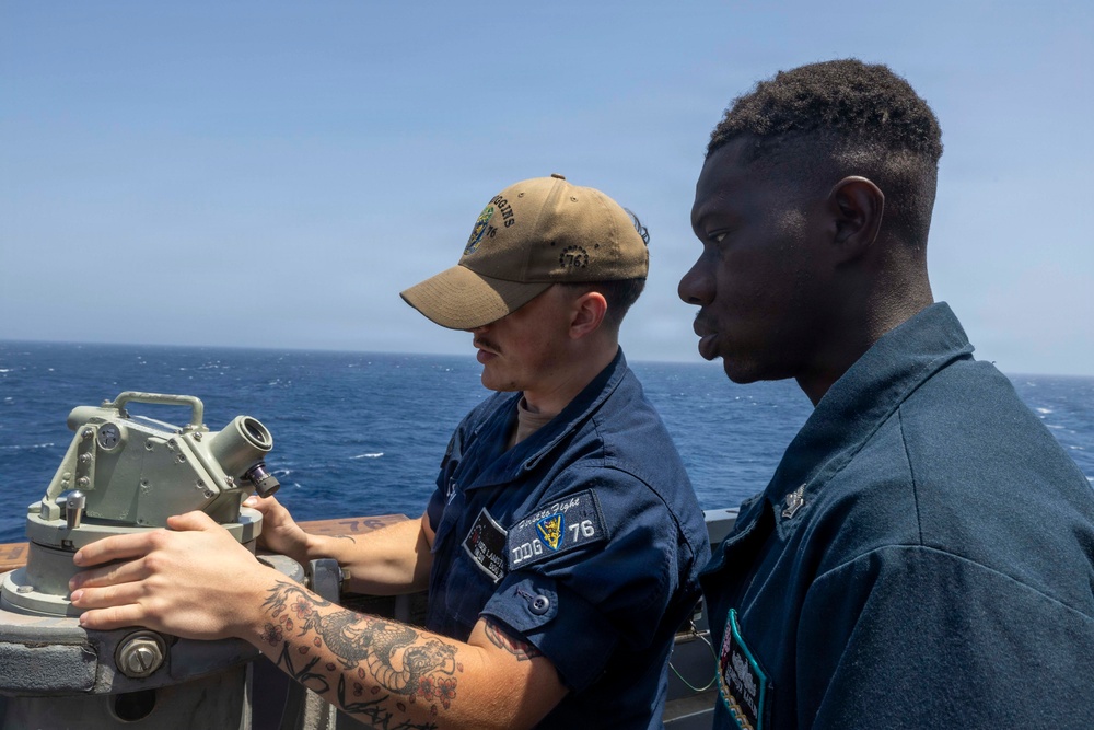 Sailor Conduct Watchstanding Training