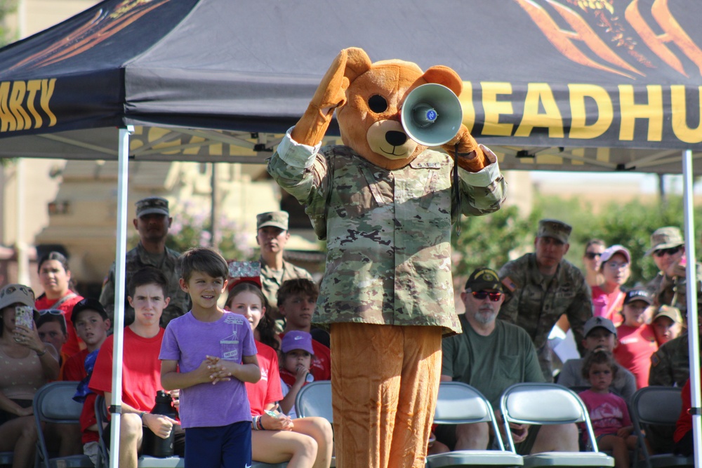 Bombard the Bear chiefs Pack 75 howitzer to kick off Junior Redleg Day