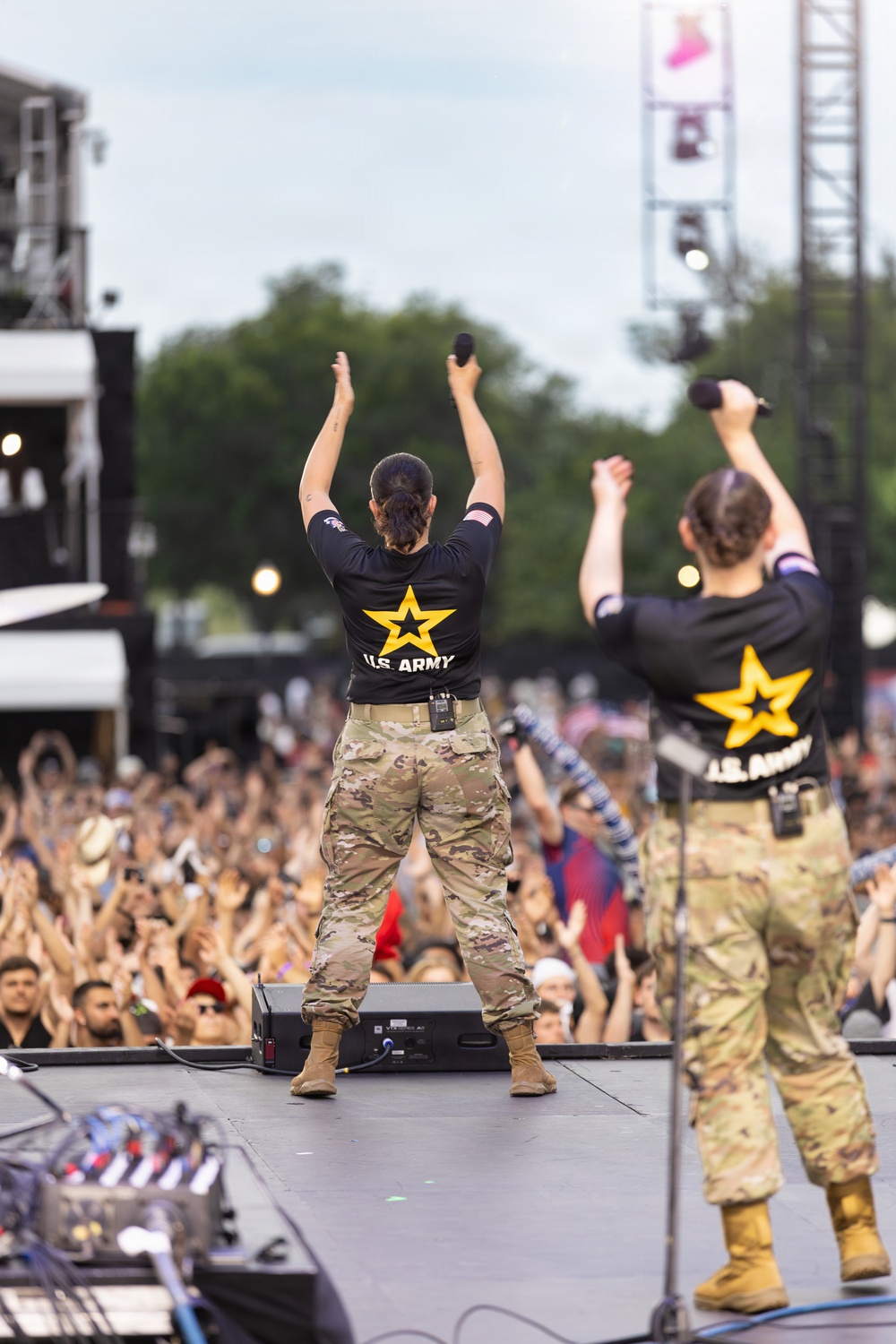 Downrange plays UFC Freedom 250 Fan Fest
