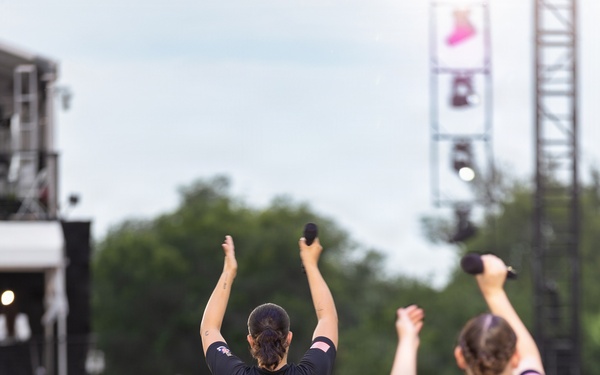 Downrange plays UFC Freedom 250 Fan Fest