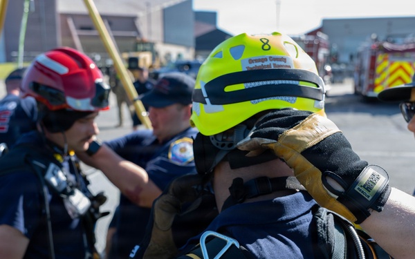 Stewart ANGB Fire Department host confined space training