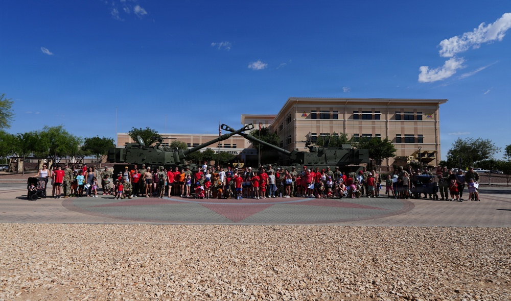 1AD DIVARTY families gather for Junior Redleg Day