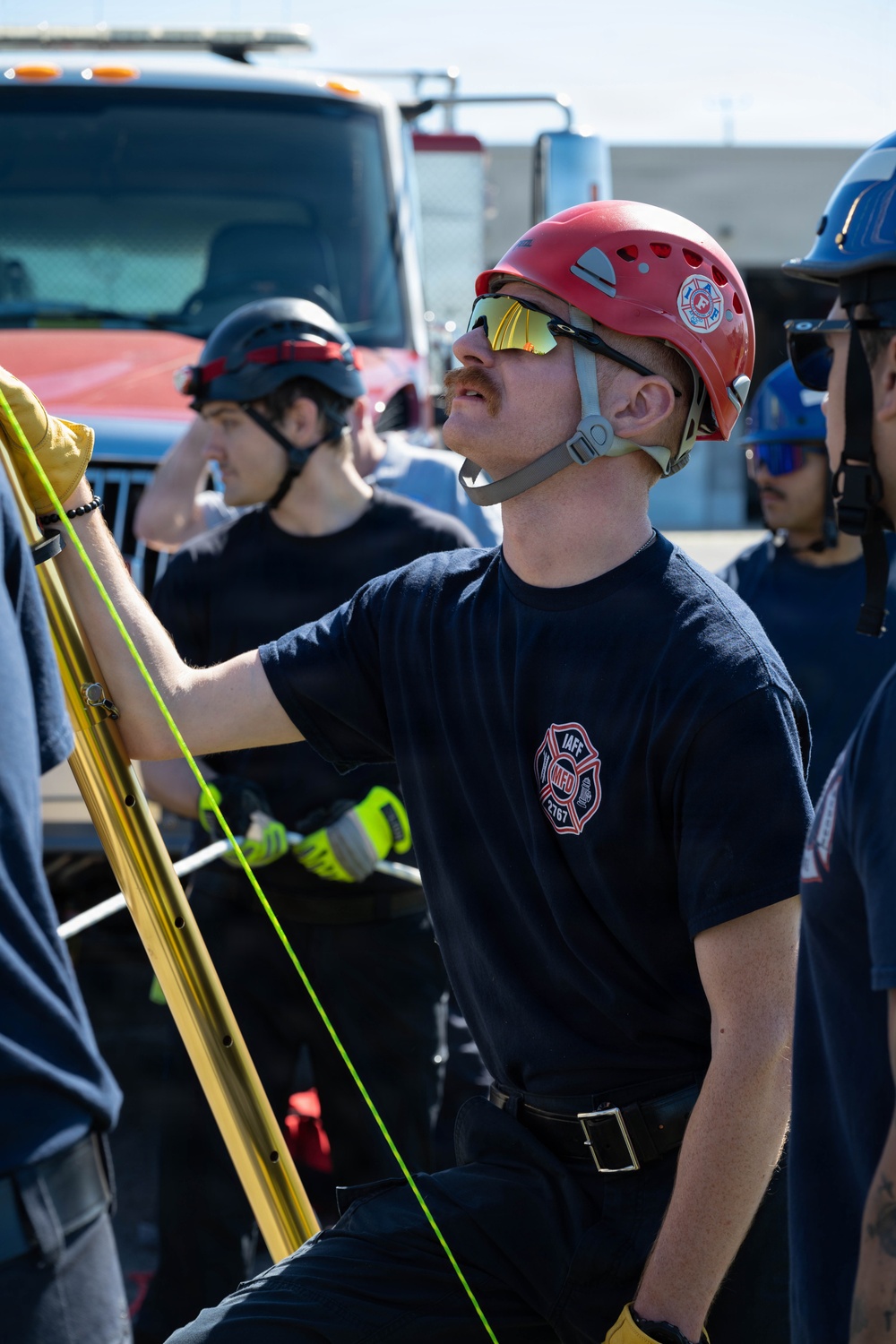 Stewart ANGB Fire Department host confined space training