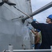 Frank E. Petersen Jr. Sailors Conduct Top Side Preservation