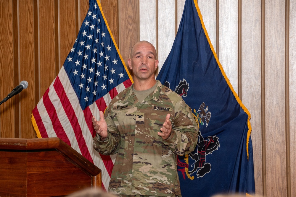 Furman promoted to colonel