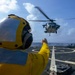 Milius Conducts Flight Operations