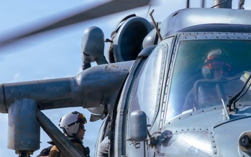 Milius Conducts Flight Operations