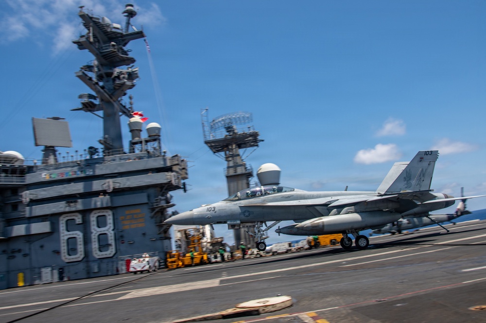 Nimitz Conducts Flight Operations