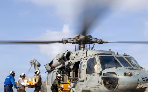 Higgins Conducts Flight Operations