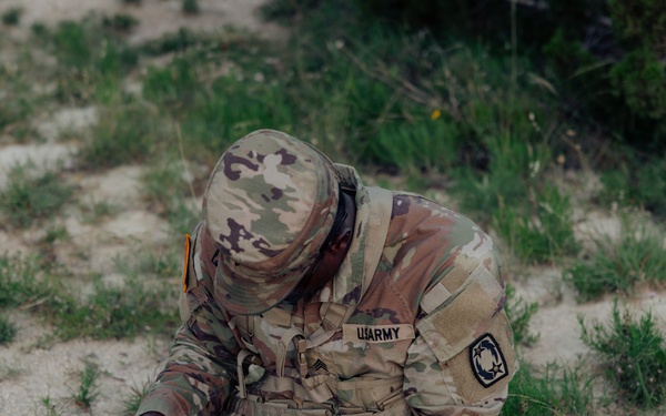 Soldiers from 1-44 ADA Compete in Best Soldier and NCO of the Quarter.