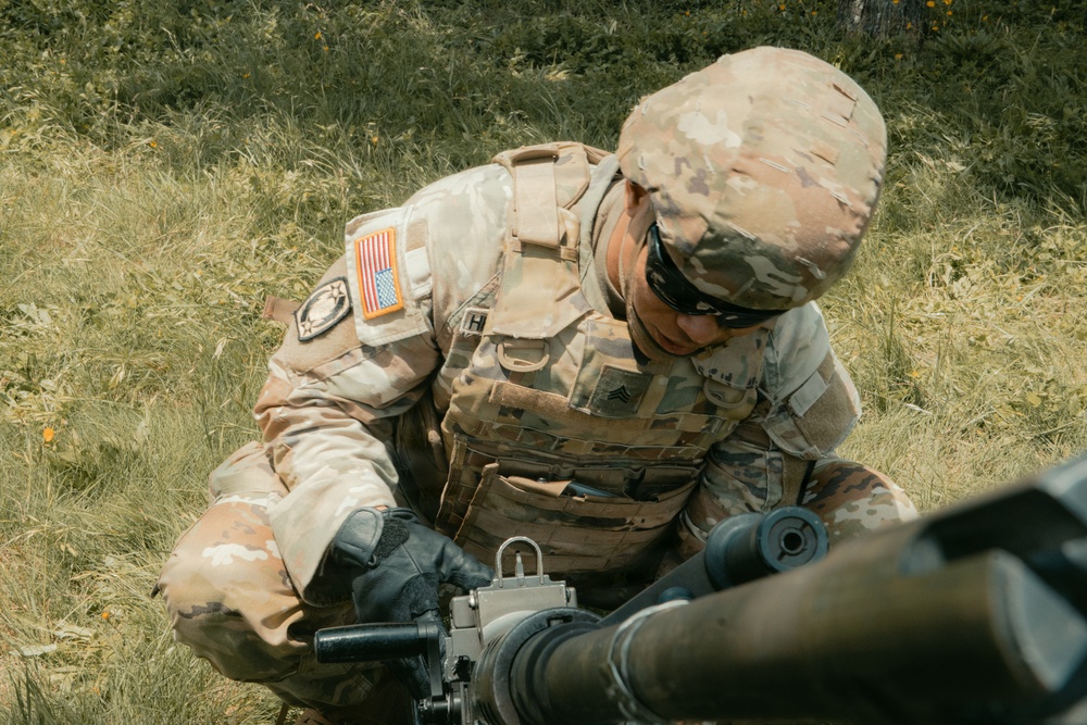 Soldiers from 1-44 ADA Compete in Best Soldier and NCO of the Quarter.
