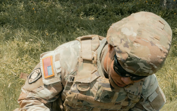 Soldiers from 1-44 ADA Compete in Best Soldier and NCO of the Quarter.