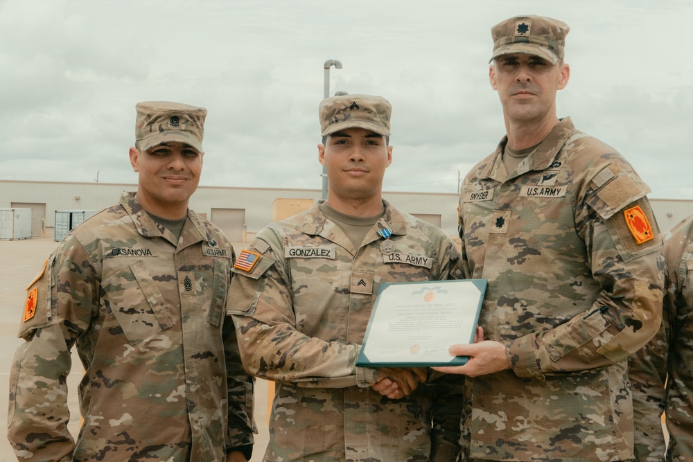 Soldiers from 1-44 ADA Compete in Best Soldier and NCO of the Quarter.