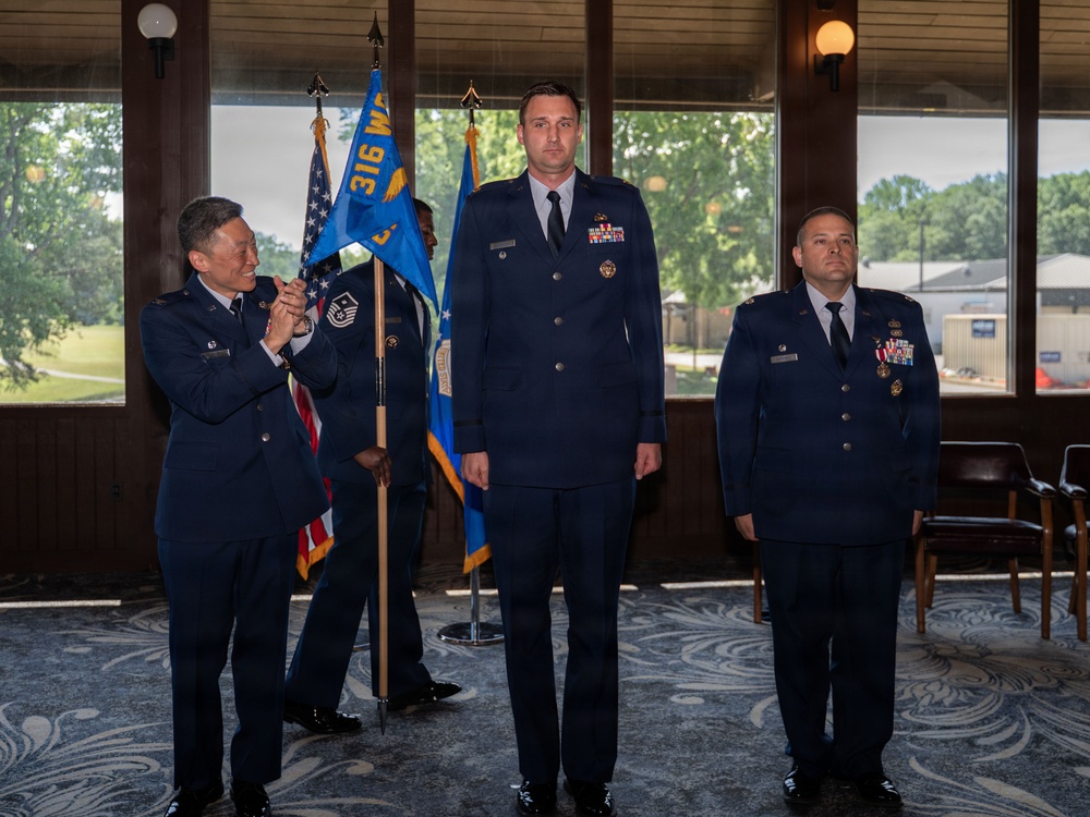 316 CPTS welcomes new commander