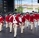 U.S. Army Old Guard Fife and Drum Corps performs at UFC Freedom 250 Fan Fest
