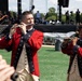 U.S. Army Old Guard Fife and Drum Corps performs at UFC Freedom 250 Fan Fest
