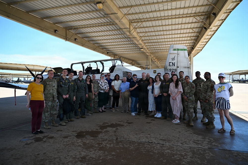 80th Flying Training Wing farewells command chief