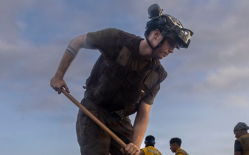 Abraham Lincoln Conducts Flight Deck Operations