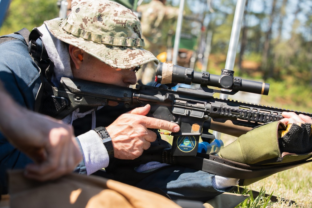 Atlantic fleet all Navy marksmanship competition held at Marine Corps Base Quantico
