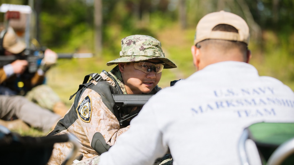 Atlantic fleet all Navy marksmanship competion held at Marine Corps Base Quantico